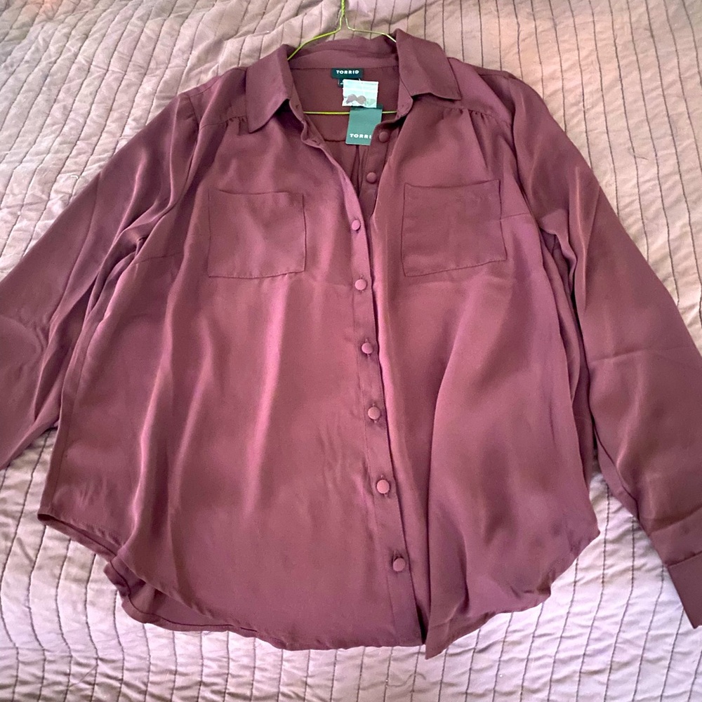 Torrid Dress Shirt M/L